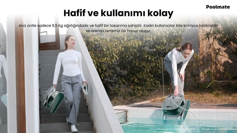 Poolmate DTC kablolu havuz temizleme robotu