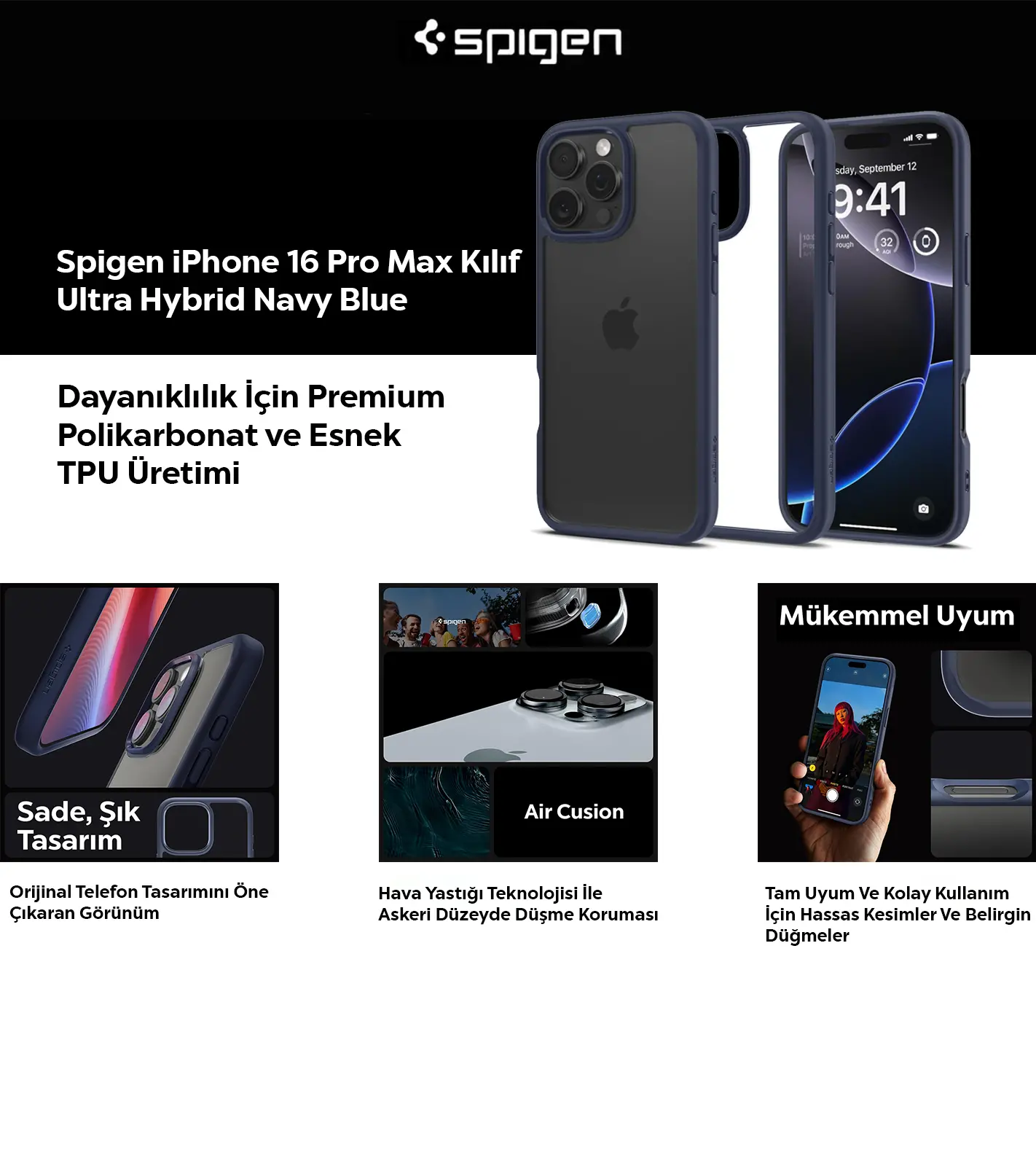 Spigen Kılıf Özellikleri