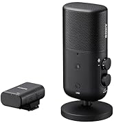 Ağ dokusu ve kontrol düğmelerine sahip kompakt siyah taşınabilir hoparlör veya ses cihazının birden fazla görünümü. Aynı ürünün farklı açılarını gösterir.