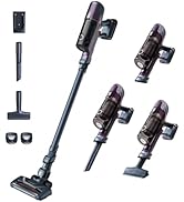 Ürün yelpazesi, farklı metal modellerde birden fazla kablosuz çubuk elektrikli süpürge içerir. Aksesuarlar ve başlıklar ayrı olarak gösterilir.