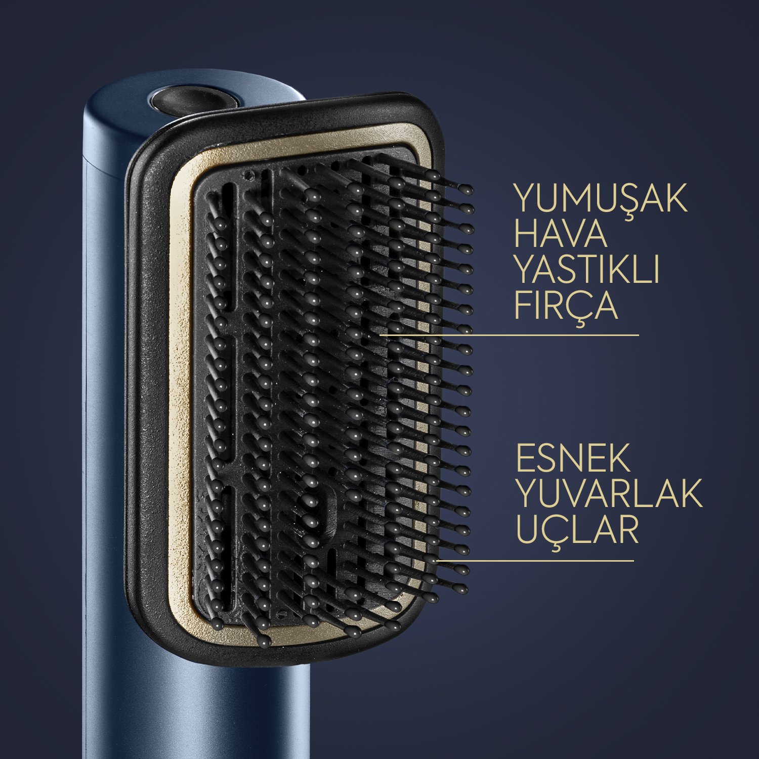 Yumuşak hava yastıklı fırça