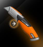 Fiskars, maket bıçağı, güvenlik amaçlı bıçak, maket bıçağı, maket bıçağı, profesyonel maket bıçağı