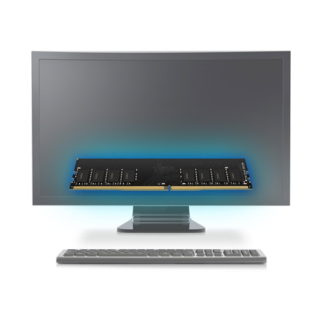Lexar 8gb (1x8gb) Ddr4 3200mhz Cl22 Ram (ld4au008g B3200gsst) H3