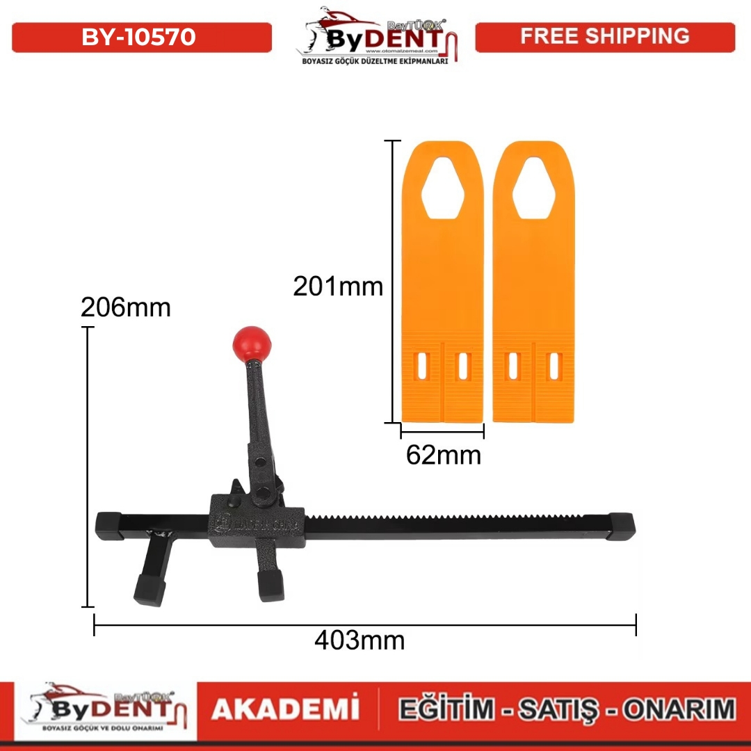 pdr, tools, göçük, düzeltme, kuşak arası, boyasız göçük, boyasız göçük düzeltme, pdr tools, otomalzemeal, bydent, göçük düzeltme ekipmanı,