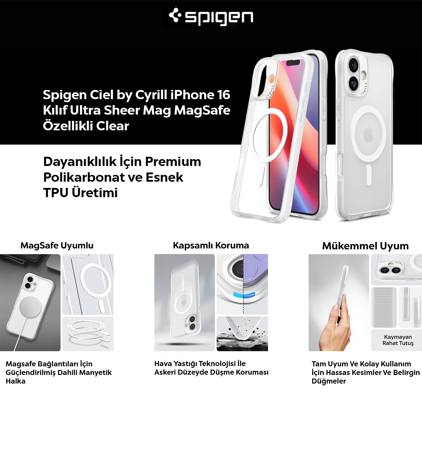 Spigen Kılıf Özellikleri