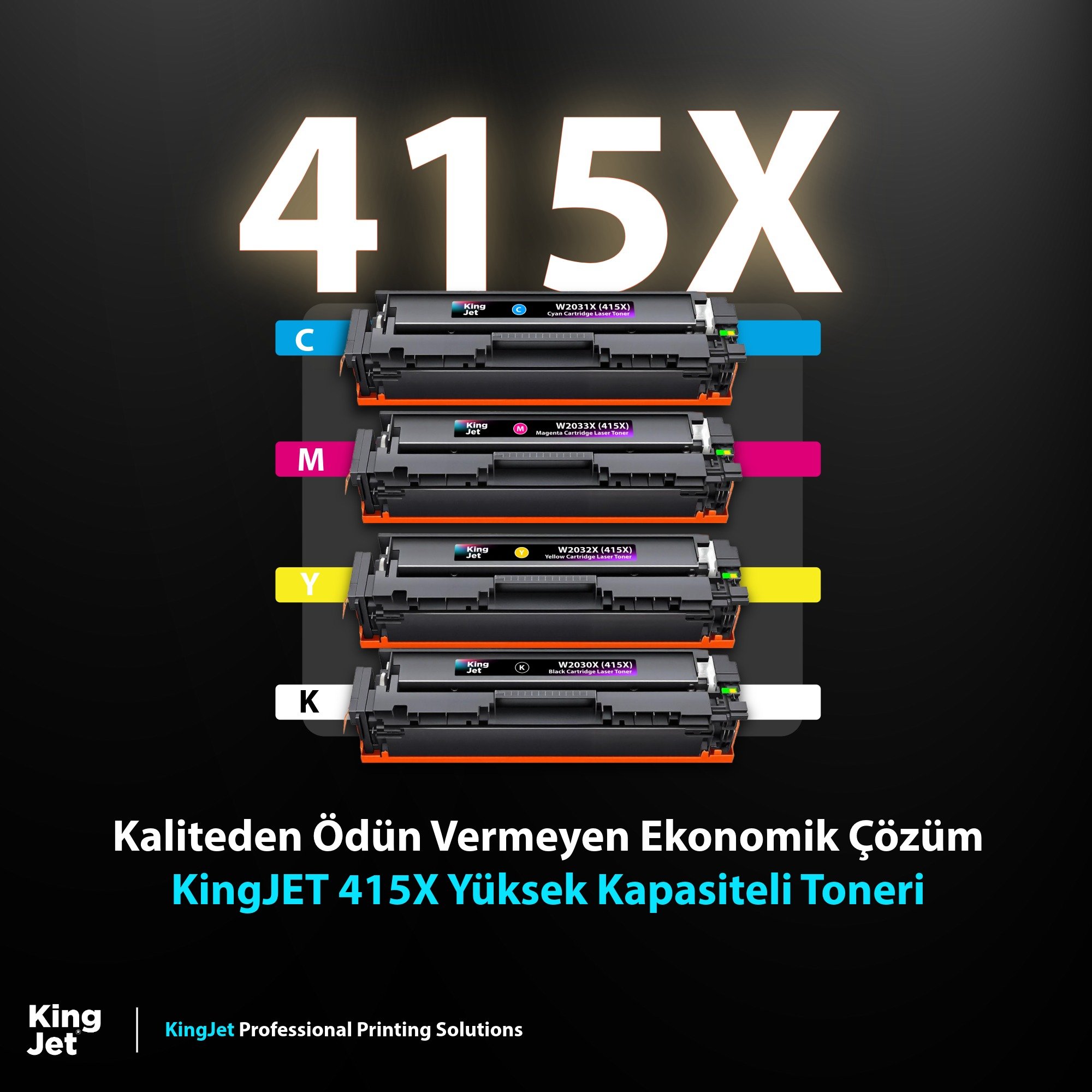 KingJET toner baskı kalitesi örneği