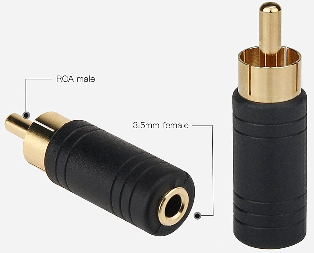 3.5 Mm Dişi / 1 Rca Erkek Çevirici
