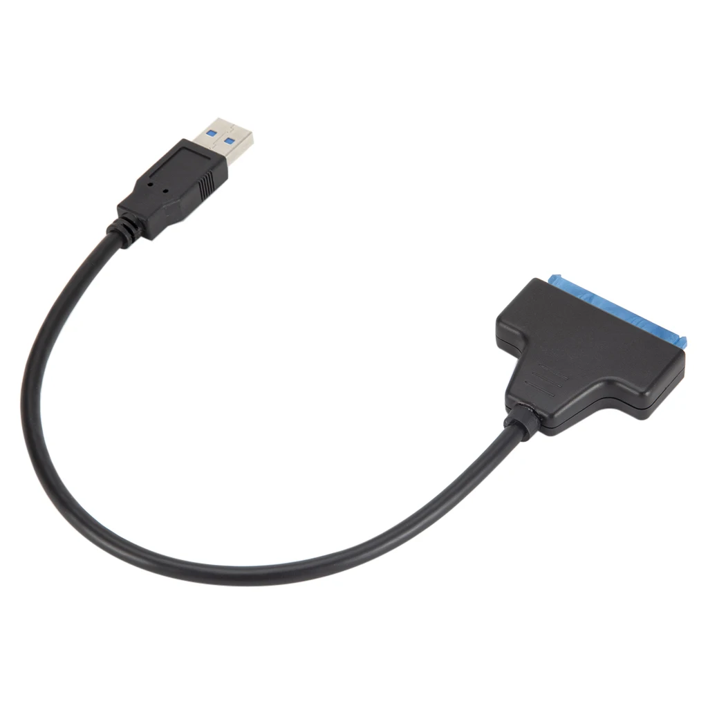 USB 3.0 To SATA 22 Pin SSD Cable Adapter For External 2.5 