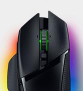 razer basilisk v3 pro - razer hyperscroll tilt wheel ile özelleştirilebilir kablosuz oyun faresi (foc...