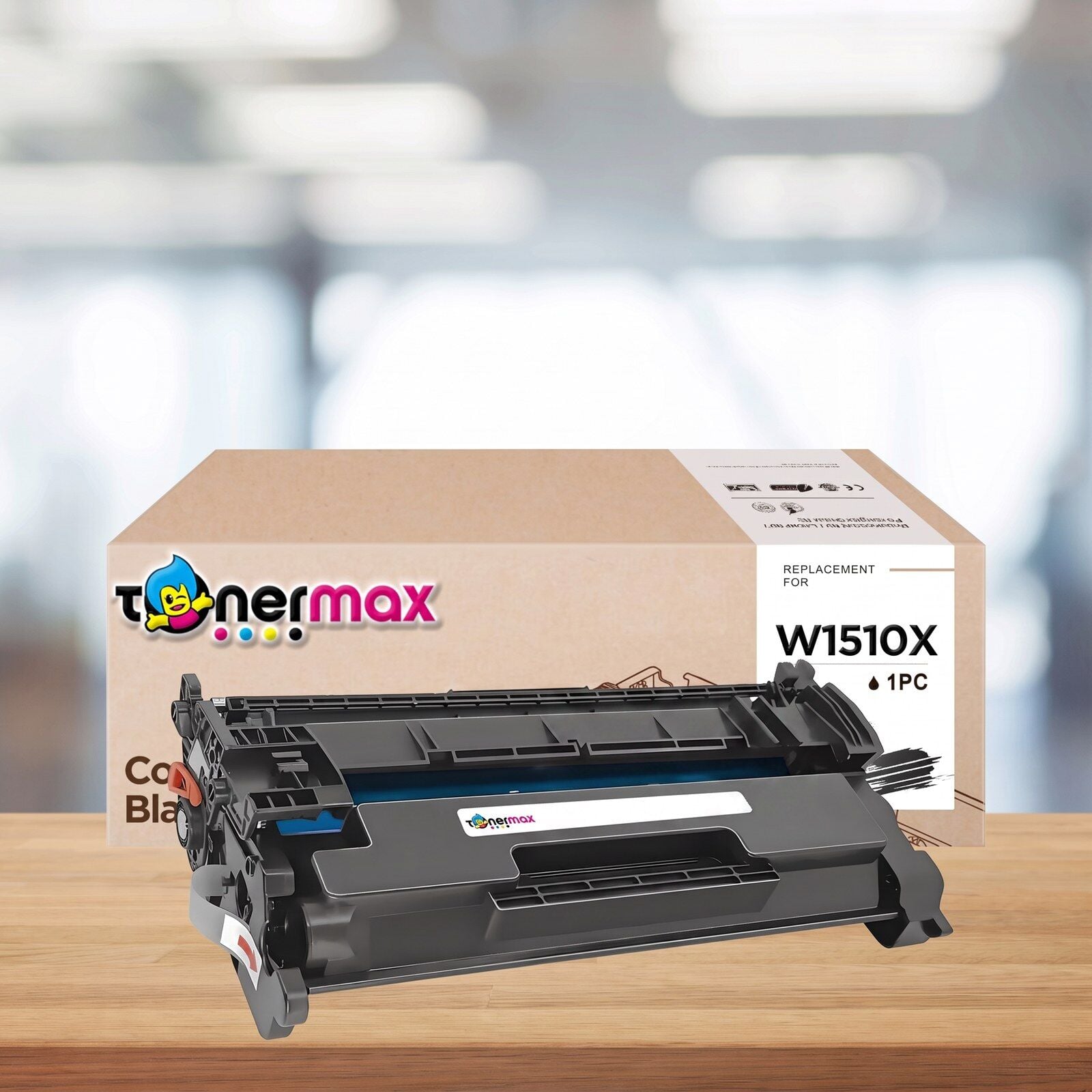 tonermax® w1510x muadil toner — 10'lu paket