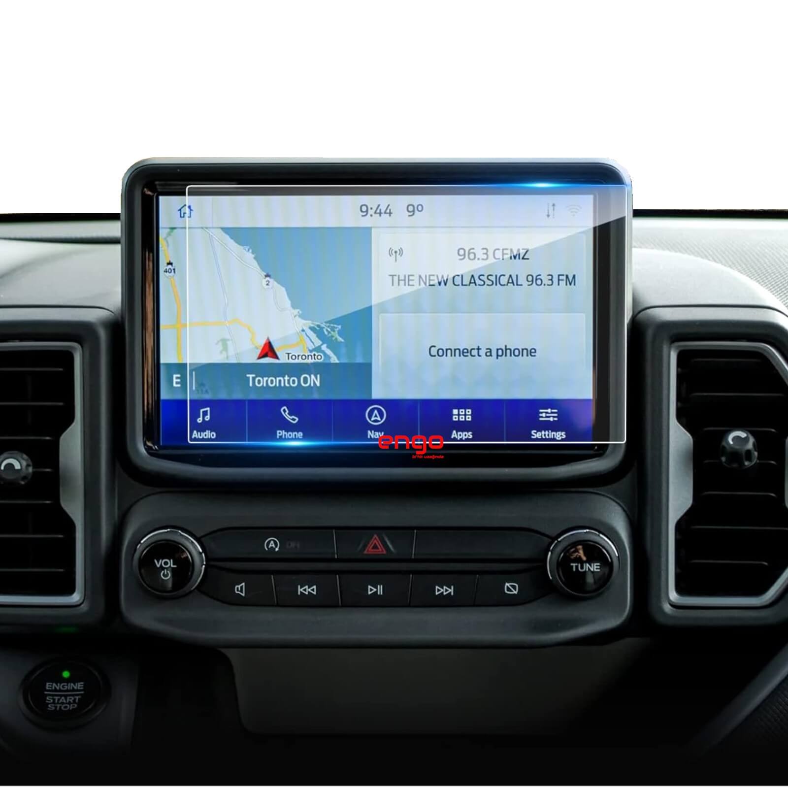 Ford Bronco Sport Ekran Koruyucu 8 inç Multimedya Navigasyon