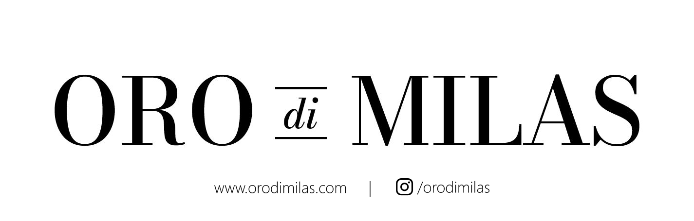 Oro di Milas white-black logo