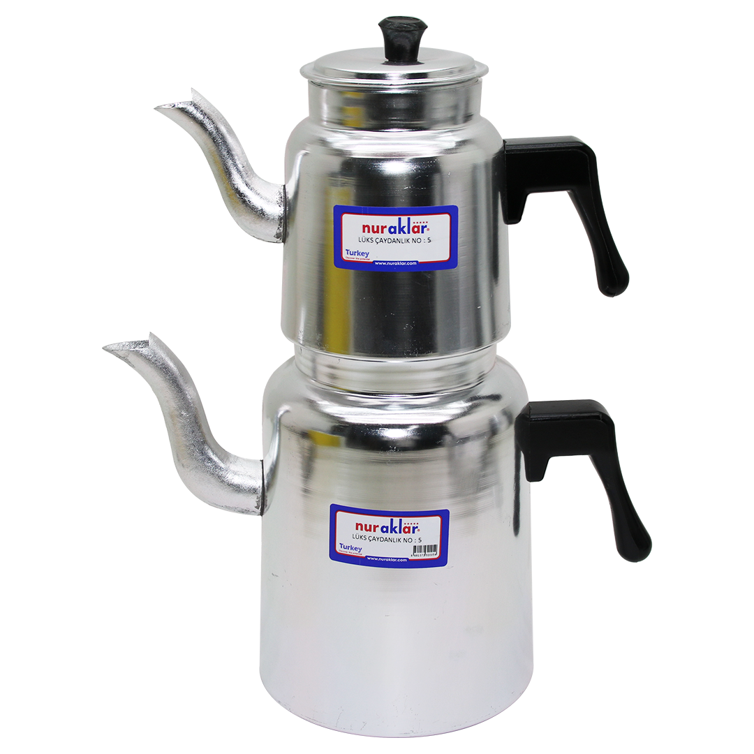 NO-5 Lüks Alüminyum Çaydanlık Takımı
