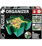 Educa - Puzzle aksesuarı. Yapboz organizatörü Parçaları renklere göre ayırın, formlar o guardal...