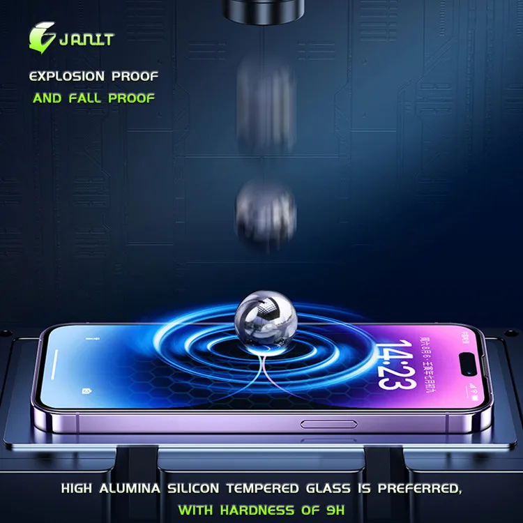 En iyi kalite OEM 5D Janit esd sihirli kutu cam ekran koruyucu kurulum aracı samsung s24 için iPhone 15 Pro Max