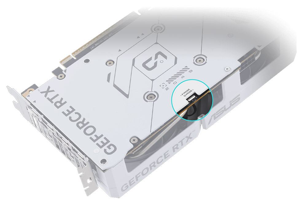 ASUS Dual GeForce RTX™ 5060 White OC Edition 8GB GDDR7