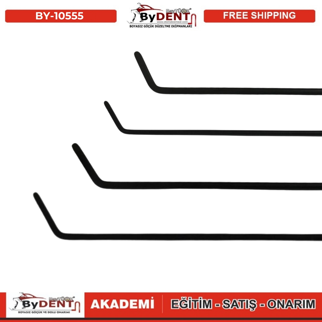 pdr, tools, göçük, düzeltme, kuşak arası, boyasız göçük, boyasız göçük düzeltme, pdr tools, otomalzemeal, bydent, göçük düzeltme ekipmanı,