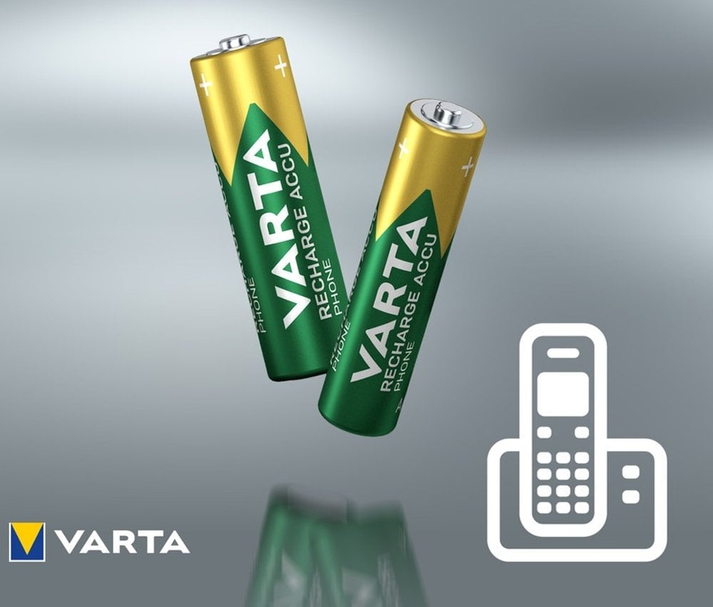 Varta Ni-Mh 1.2V 2700 mAh HR6 Şarj Edilebilir Şarjlı AA Kalem Pil (2'li Paket)