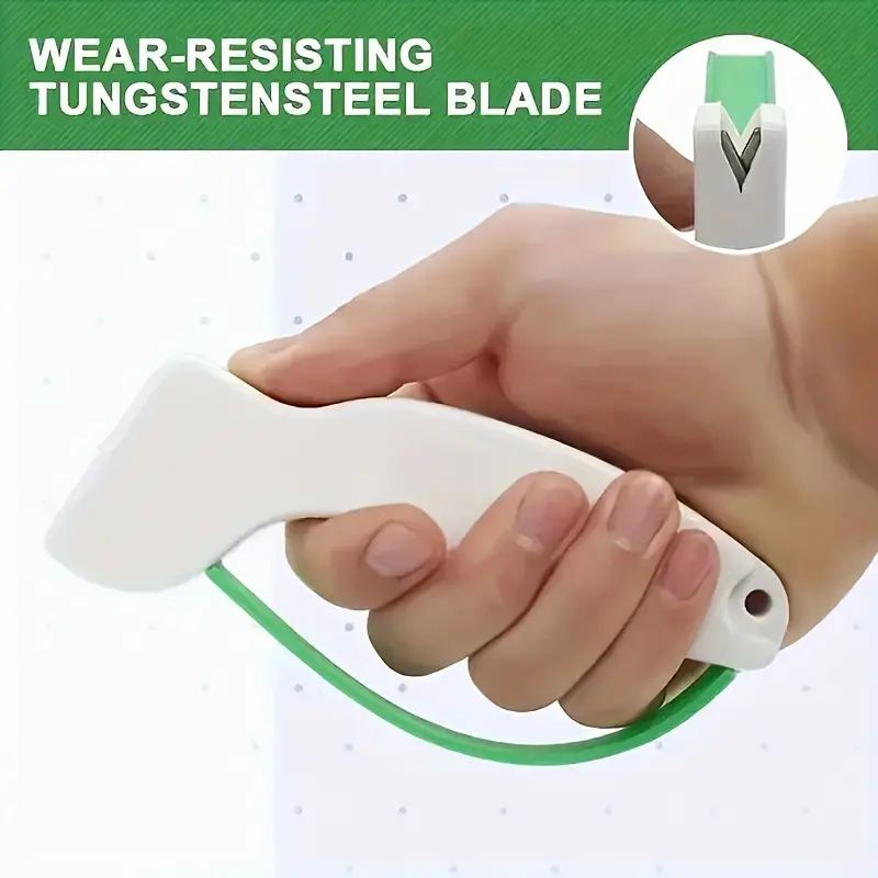 1 adet çelik bıçak bileme aleti, pvc malzeme, cep bıçakları, dişli bıçaklar, ve kılıçlar için bileyici araç - mutfak bıçaklarını onarır ve tamir , bıçak bileyici seti Ürün detayları 0