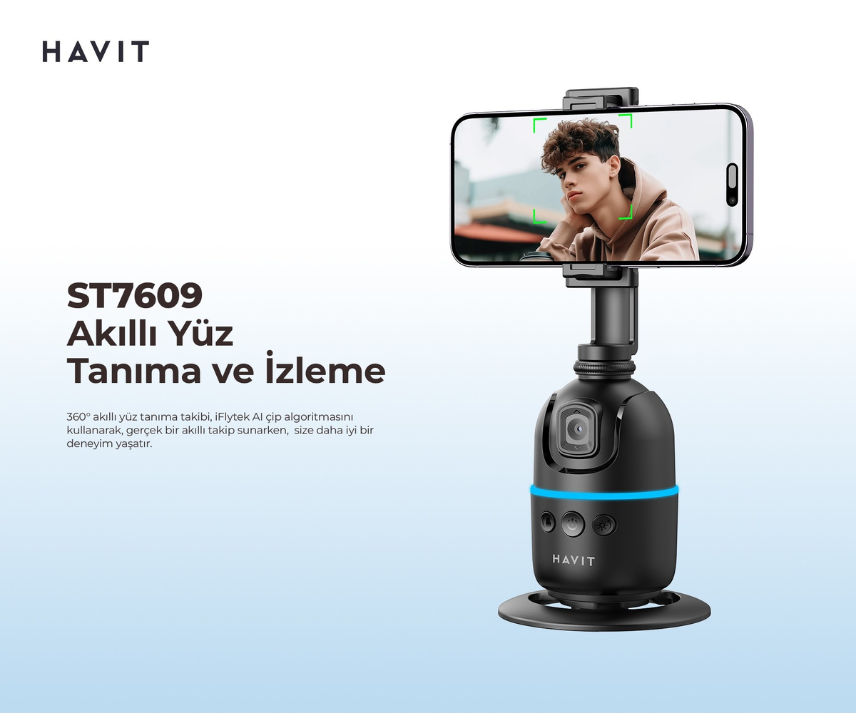 Havit ST7609 Akıllı Takip Telefon Tutucu