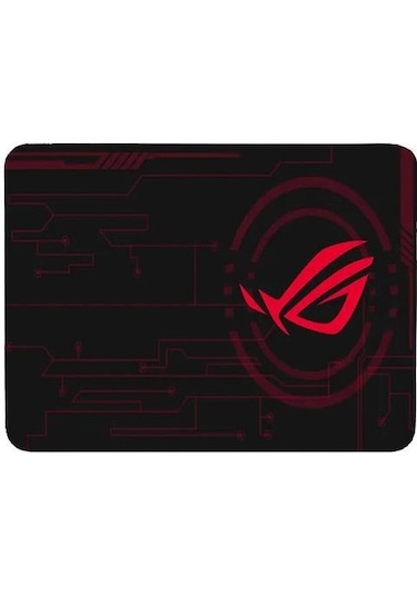 Appa Rog Oyuncu Mouse Pad 32x24 Cm Kaymaz Dikişli Siyah+kırmızı