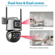 1 wifi güvenlik kamerası, çift 2.4ghz, ̇ algılama, renkli gece görüşü, i̇ki yönlü ses, uyarısı, p6 uygulaması ile uyumlu, bulut ve sd kart depolama, type c tak, i̇ç/dış kullanımı, 110v/220v, pil gerektirmez ayrıntılar 3