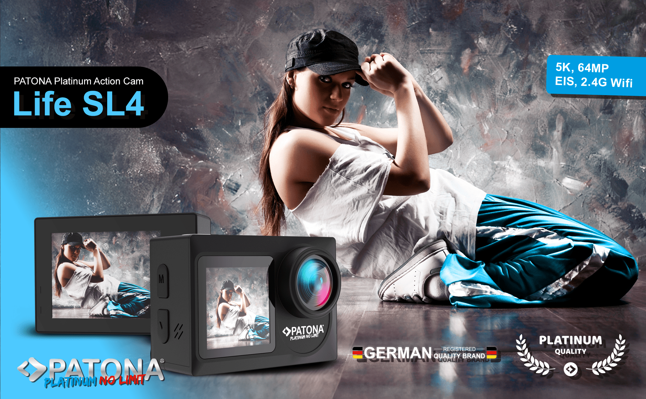 PATONA Platinum Action Cam Life SL4 Kapak