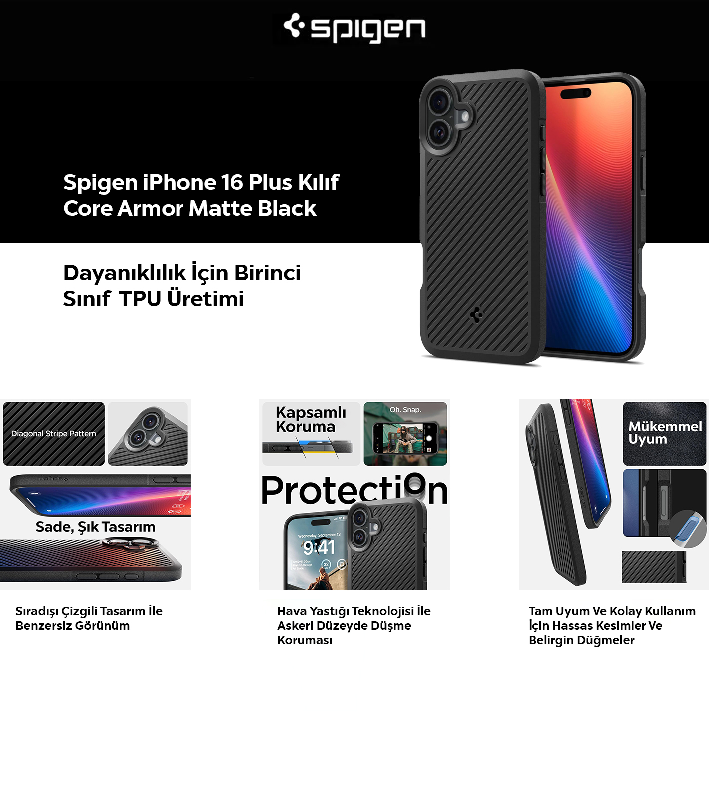Spigen Kılıf Özellikleri
