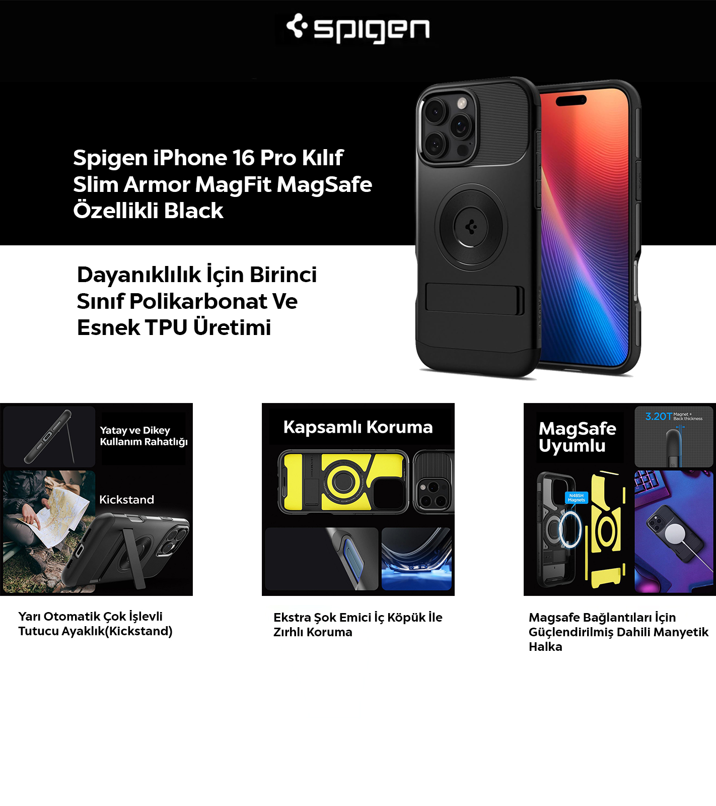 Spigen Kılıf Özellikleri