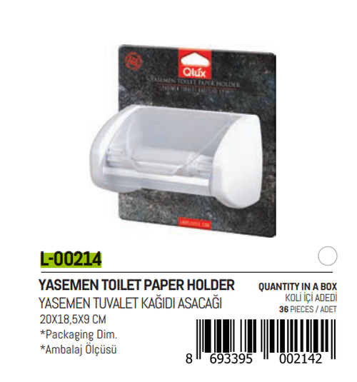 ANKAVERSE® Yasemen Kapaklı WC Kağıtlık ürün görseli
