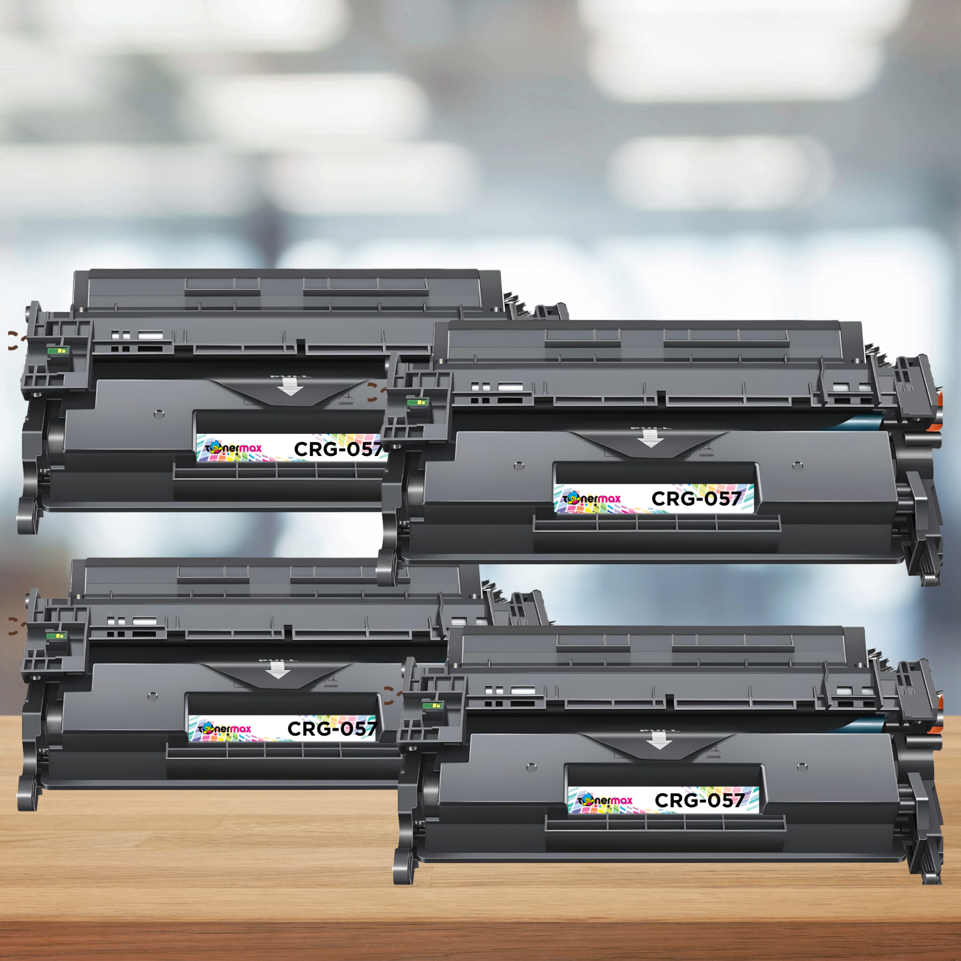 Tonermax Canon CRG-057H Muadil Toner Çipsiz - Ön Görünüm