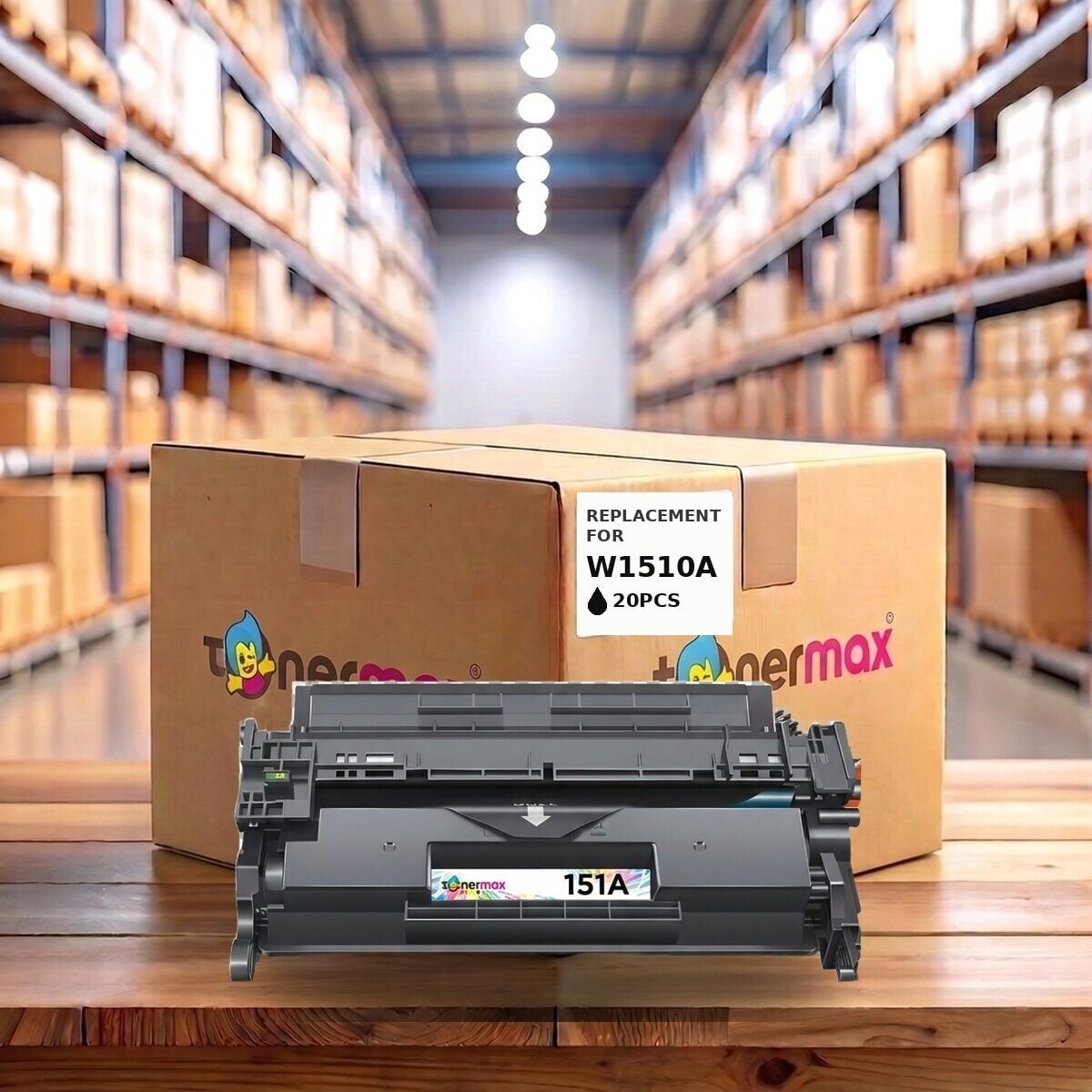 tonermax® w1510a muadil toner — 20'li paket