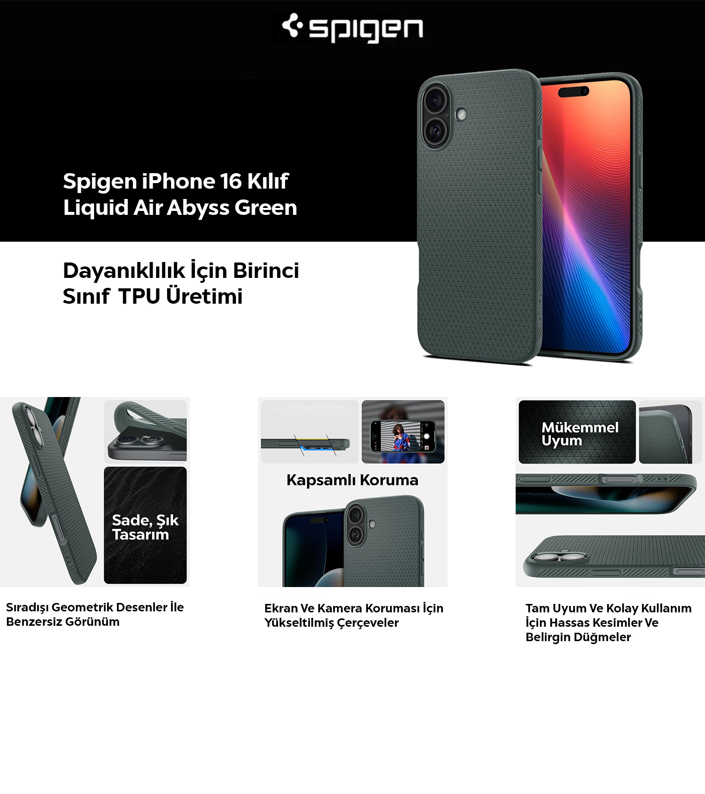 Spigen Kılıf Özellikleri