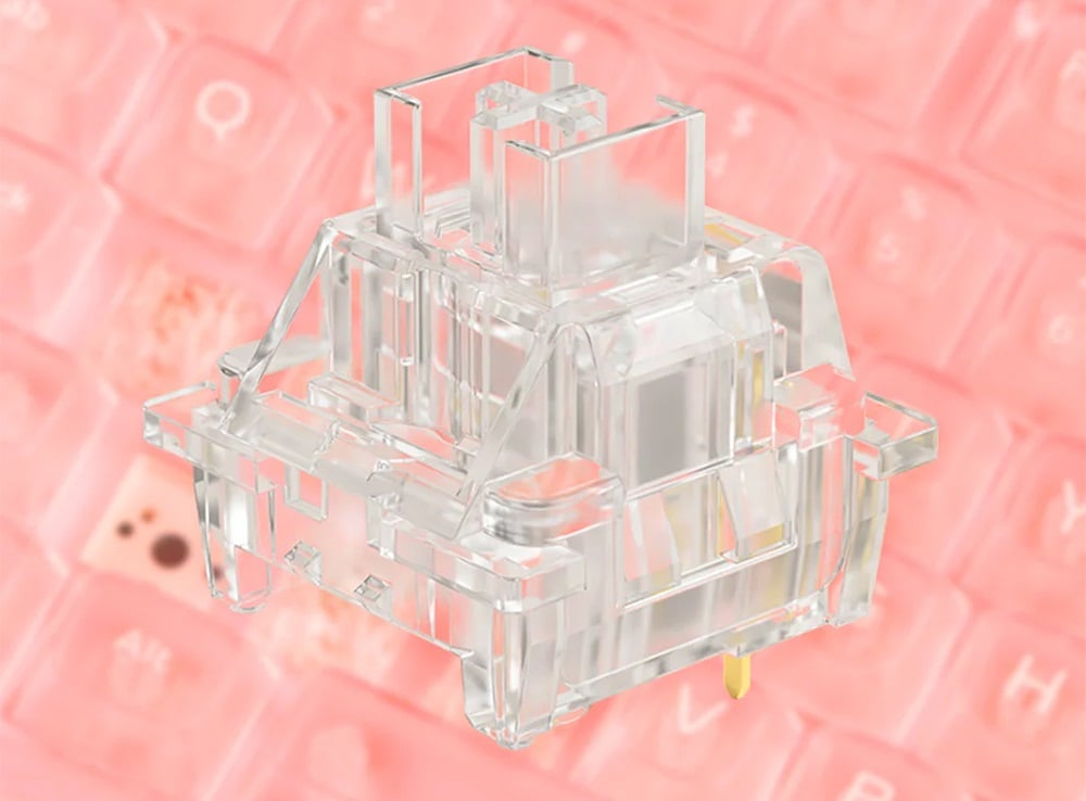 Akko Monsgeek Ice75 Clear Purple Klavye H5