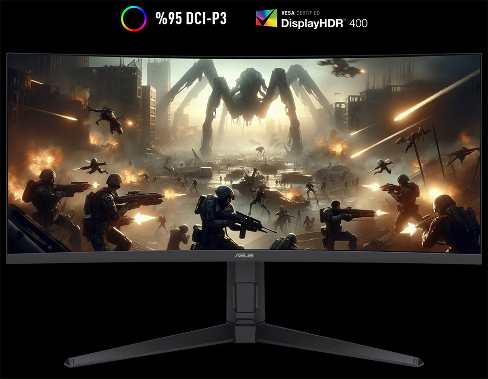 ASUS TUF GAMING VG34WQML5A 34 GAMING FAST VA KAVİSLİ Fiyatı
