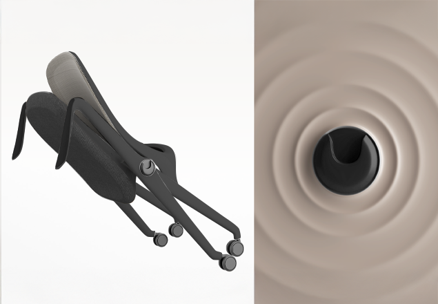 AlbaSiyah Çalışma Sandalyesi | Toplantı Koltuğu