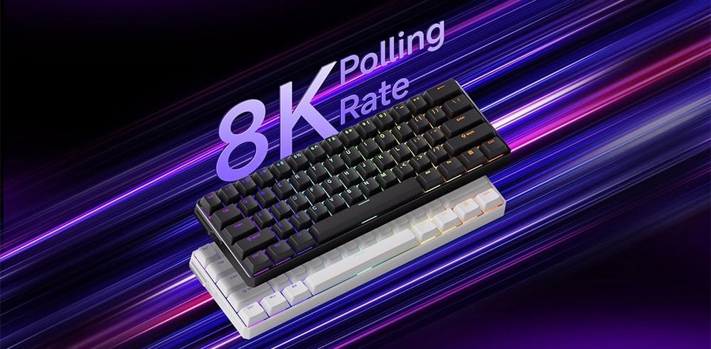 Akko Monsgeek Fun60 Ultra Shine Through White Tmr Gaming Klavye H15