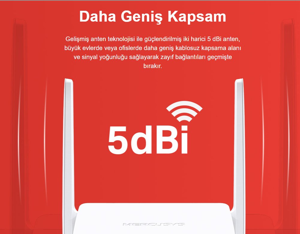 Mercusys MW302R 300 Mbps Wifi-N Router Access Point