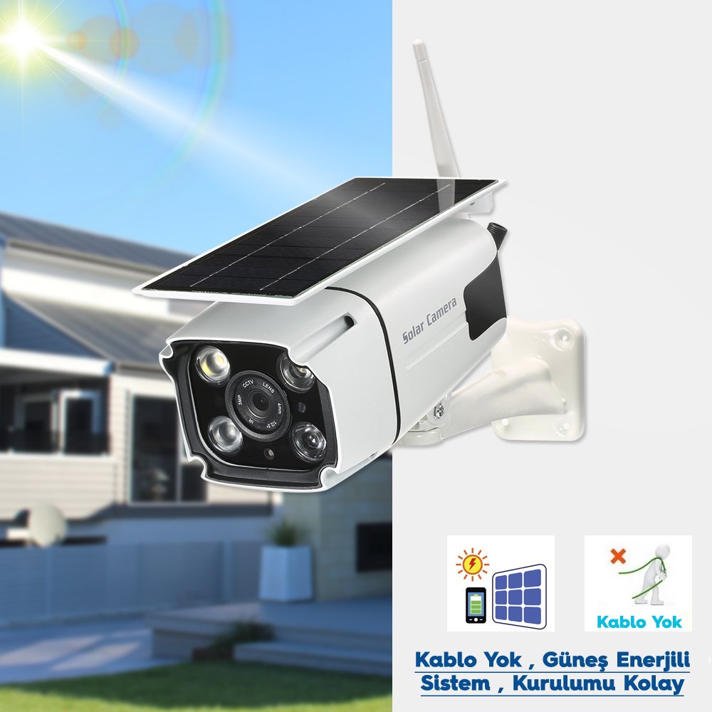 Powermaster Solar Kamera