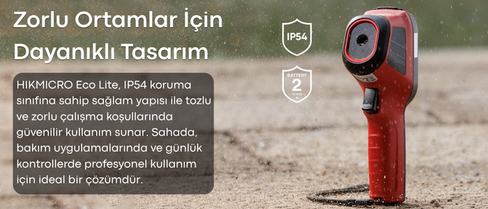 HIKMICRO Eco Lite IP54 Koruması