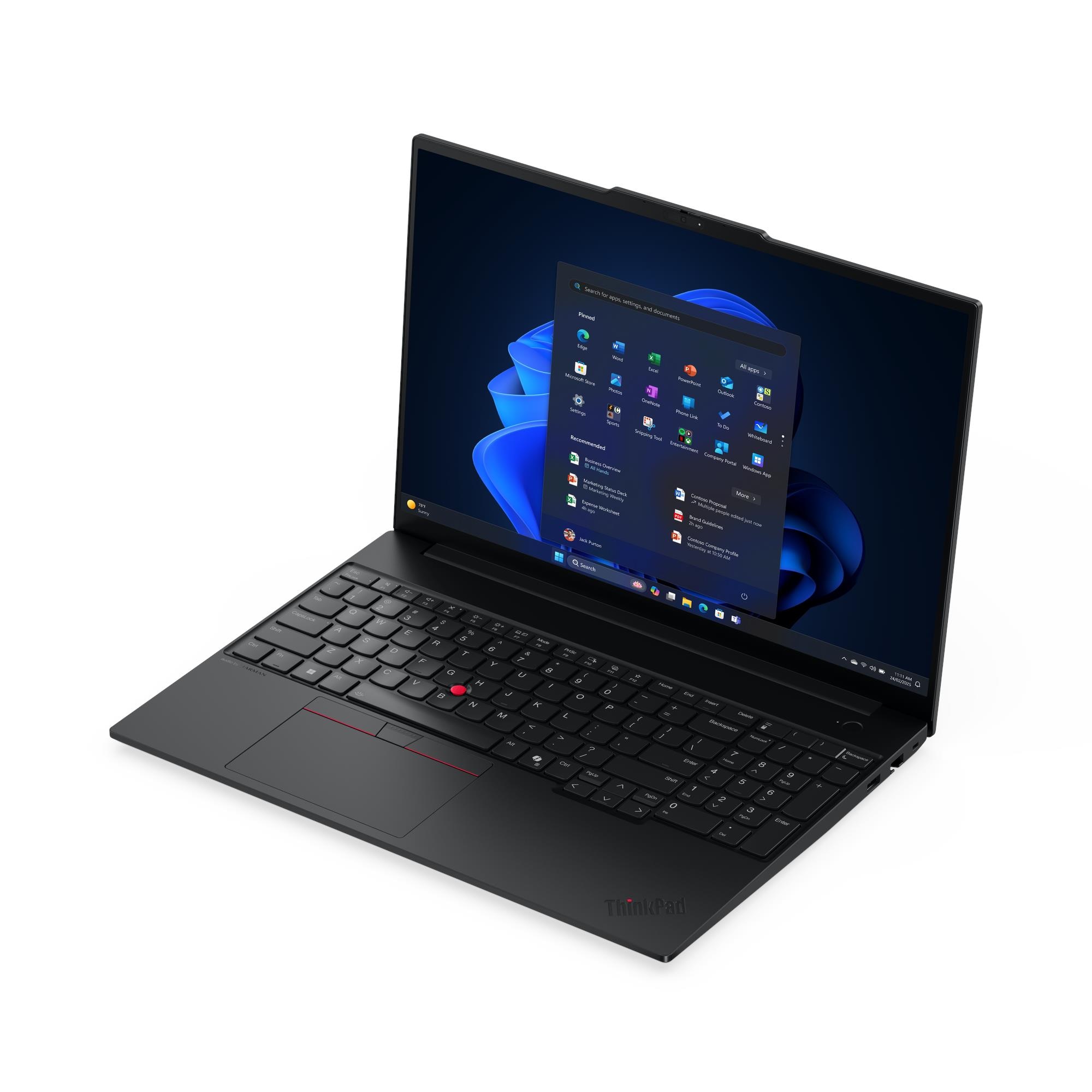 Lenovo ThinkPad E16 Açılı