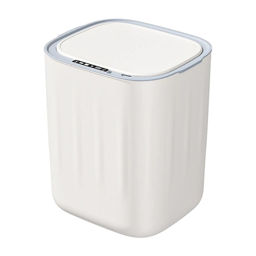 Greentech Sensörlü Akıllı Çöp Kovası 28 L, Beyaz (GT-SC07B-T)
