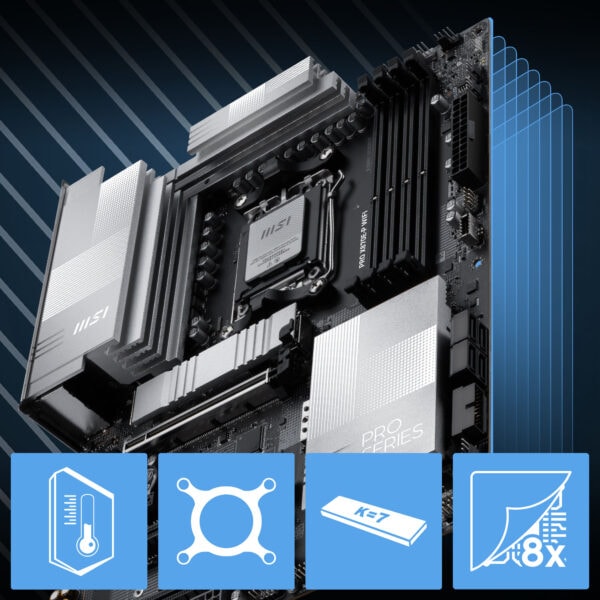 MSI PRO X870E-P WIFI Anakart H4