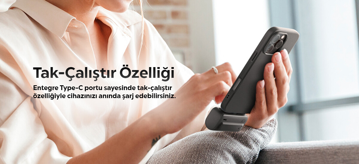 Bağla ve şarj hemen başlasın
