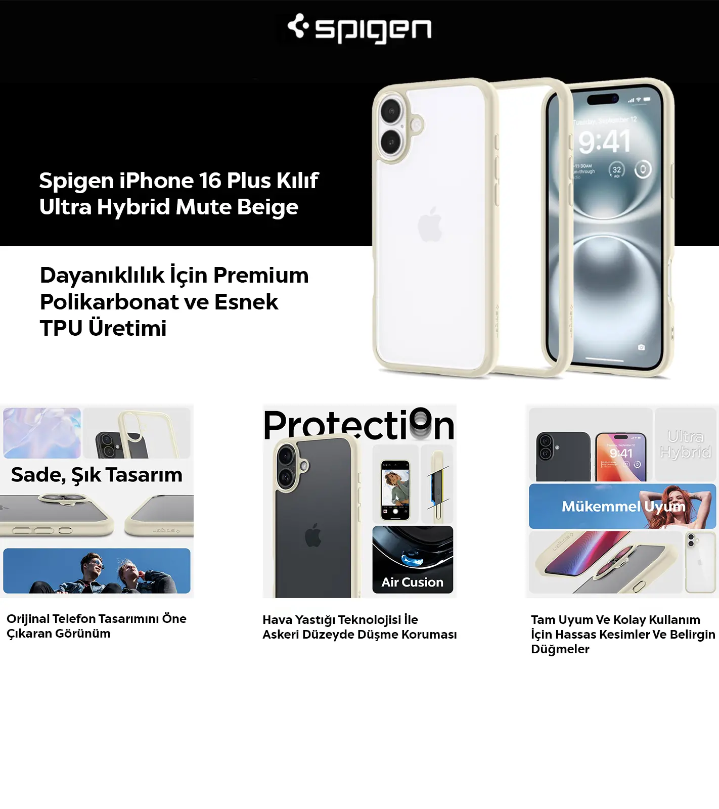 Spigen Kılıf Özellikleri