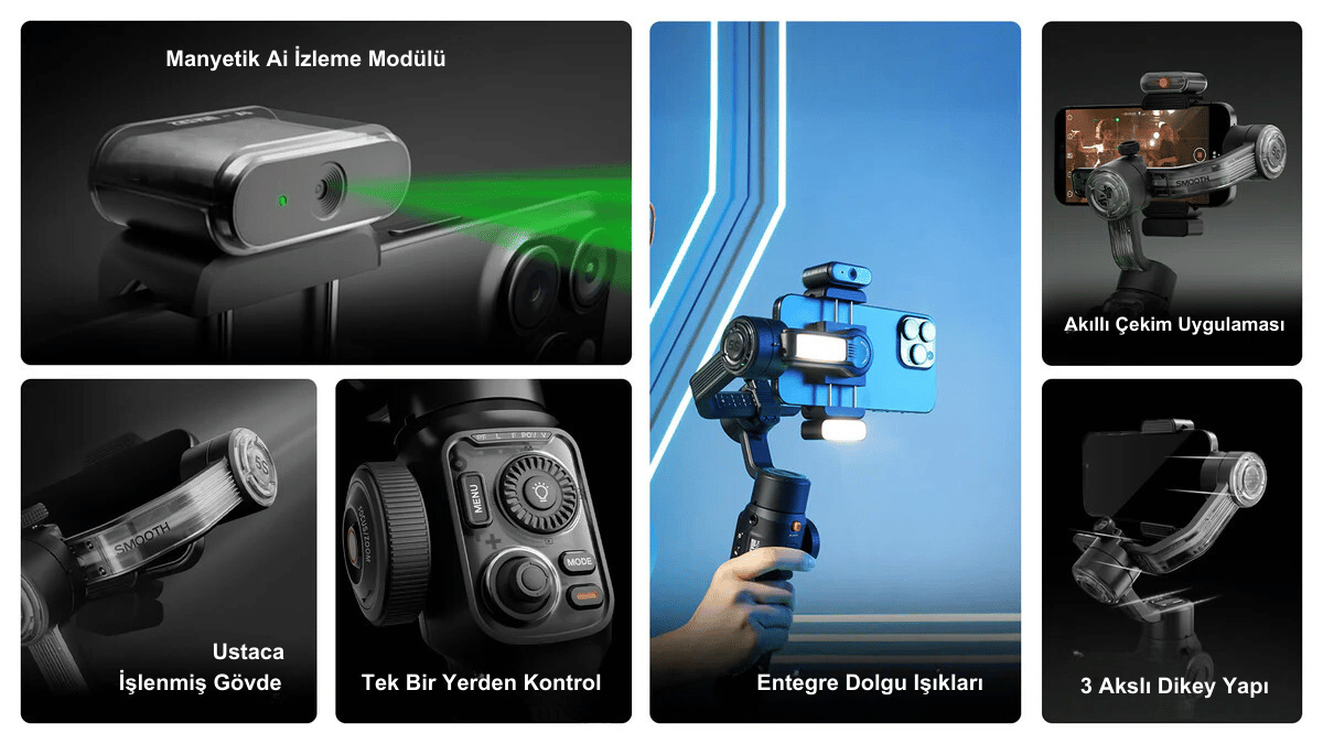 ZHIYUN SMOOTH 5S AI gövde