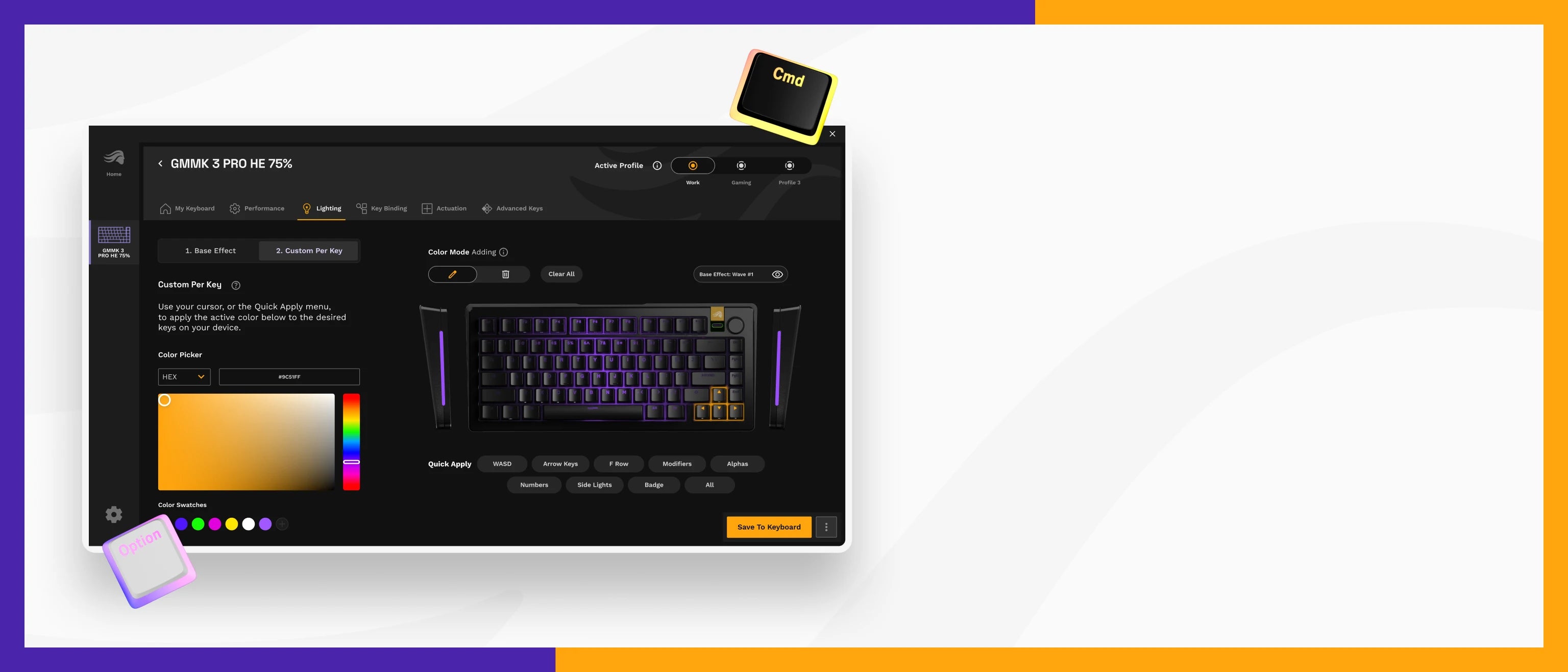 a computer screen shot of a keyboard