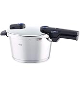 Fissler Vitaquick / indüksiyon düdüklü tencere (4,5 litre, çap 22 cm) paslanmaz çelik buharlı tencere, 2 Ga...