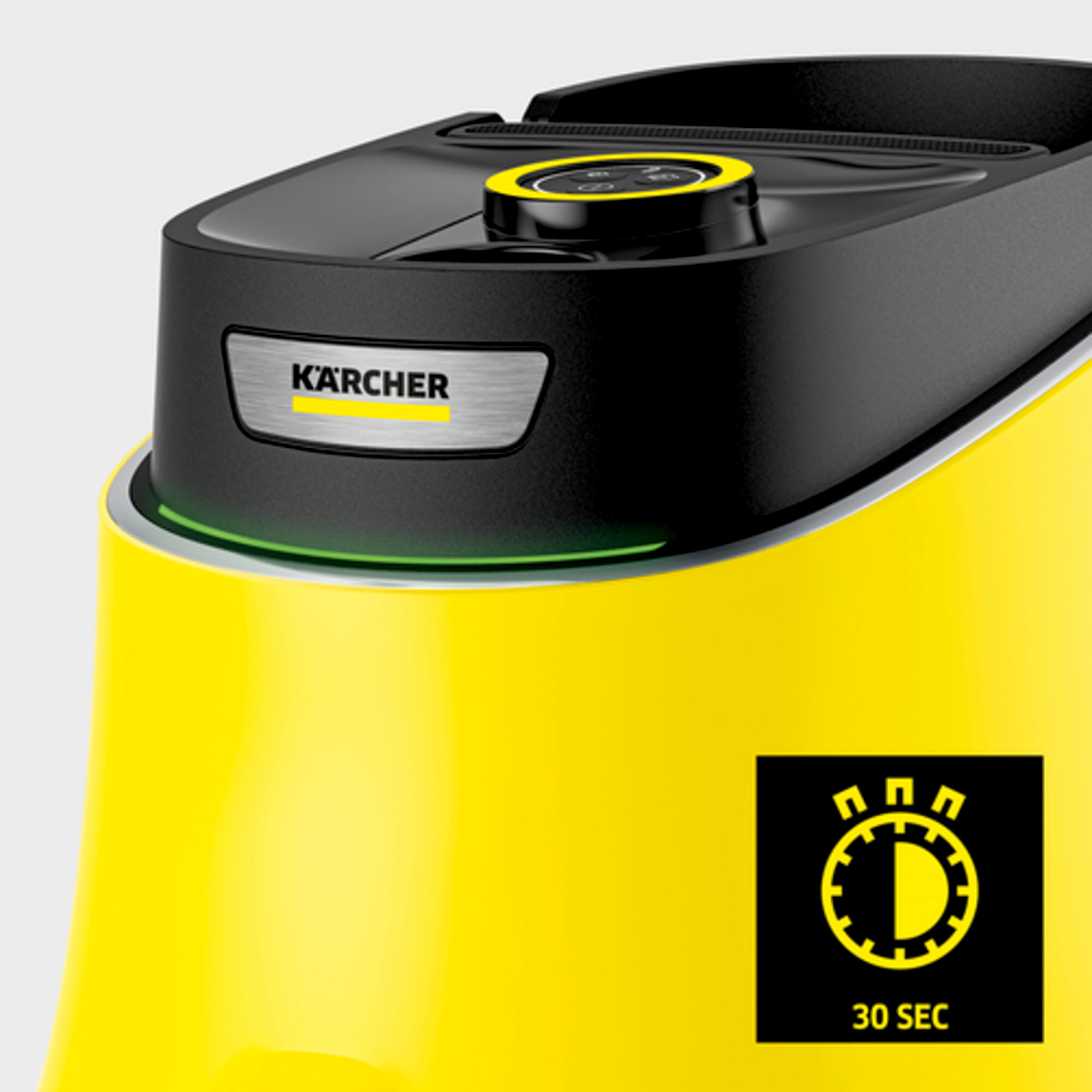 Buharlı Temizlik Makinesi SC 3 Deluxe EasyFix: Kısa kaynatma süresi
