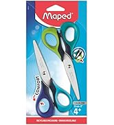 Maped - Sensoft Makas 2'li Paket 13 cm - Çocuk Makası Simetrik Halkalı İnternet...